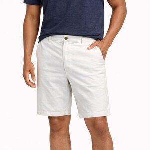 Club Room Men’s White 4-way Stretch Chino Shorts - Size 33 - NWT